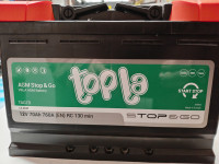 Akumulator Start&Stop AGM 70Ah 760A v garanciji