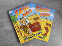 Album Safarimania-Puščave in stepe-Spar