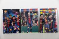 Messi in FC Barcelona 2013- trije neodprti originalni koledarji