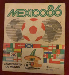 vintage poln album s sličicami SP v nogometu Mehika 1986, Maradona