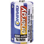Akumulatorska baterija tipa D (Mono) NiMH Conrad energy HR20 8000 mAh