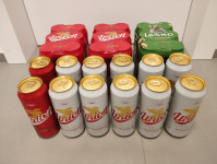 30 pločevink piva 0,5l alkoholno in brezalkoholno