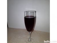 Rdeče vino iz neškropljenega grozdja