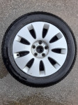 205 55 R16 letne pnevmatike na ALU platiščih 16'' luknje 5