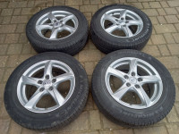 ALU PLAT. 16 col, (5x114.3)+letne gume 205 60 16 KIA, TOYOTA,.senzorji