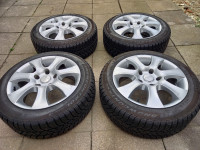 ALU PLAT. 16 col, orig. BMW 1,3(5x120)+gume 195 55 16
