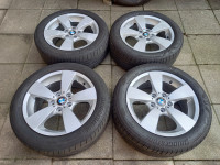 ALU PLAT. 17 col, orig. BMW 3,5(5x120)+gume 225 50 17