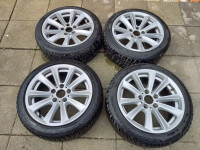 ALU PLAT. 17 col, orig. BMW serija 1,3 (5x120)+gume 225 45 17