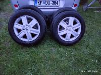 ALU PLATIŠČA+4xletne pnevmatike (Bridgestone turanza eco 205-60/16)