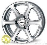 Aluminijasto platišče 3x112 ET24 5,0x15 RIAL LE MANS srebrna 57,1