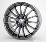 Aluminijasto platišče 4x100 ET38 7,0x16 RC18 titan metalic BROCK 63...