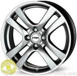 Aluminijasto platišče 4x114,3 ET42 6,5x15 RIAL COMO srebrna 70,1