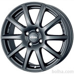 Aluminijasto platišče 5x108 ET45 6,5x16 RIAL MILANO titanium 70,1
