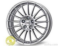 Aluminijasto platišče 5x112 ET38 7,0x16 RIAL ZAMORA srebrna 70,1