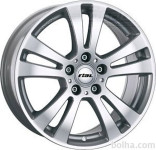 Aluminijasto platišče 5x112 ET44 6,0x15 RIAL DH srebrna 66,5