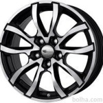 Aluminijasto platišče  5x112 ET45 8,0x18 RC23 SGVP črna polirana...