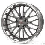 Aluminijasto platišče 5x120 ET30 8,5x19 RACE CS matt gun BREYTON