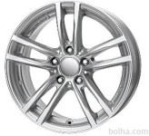 Aluminijasto platišče 5x120 ET31 7,0x16 UNIWHEELS X10 srebrna 72,6