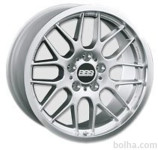 Aluminijasto platišče 5x120 ET38 8,0x17 RX204 silber RX BBS