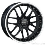 Aluminijasto platišče 5x120 ET38 8,5x19 RACE GTP matt black BREYTON