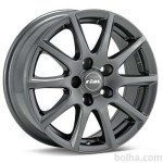 Aluminijasto platišče  5x120 ET40 7,0x17 RIAL MILANO titanium 76,1