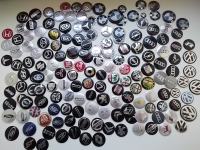 NALEPKE POKROVČKOV ALU PLATIŠČ 56MM AUDI VW BMW OSTALI