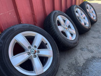 Original ALU PLATIŠČA VW 17 COL 5x112 ET38 BERI OPOMBE 6.5 x 17