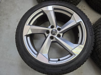ORIGINAL AUDI Z GUMAMI M+S 20'' luknje 5x112, količina: 4