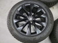 ORIGINAL ŠKODA ENYAQ,VW ID4-5 Z GUMAMI 19'' luknje 5x112, količina: 4