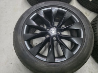 ORIGINAL ŠKODA ENYAQ,VW ID4-5 Z GUMAMI 19'' luknje 5x112, količina: 4