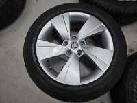 ORIGINAL ŠKODA Z GUMAMI M+S 17'' luknje 5x112, količina: 4