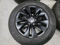 ORIGINAL ŠKODA Z GUMAMI M+S TOP 17'' luknje 5x112, količina: 4