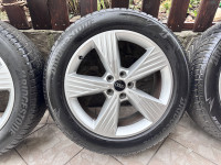 PLATIŠČA AUDI Q4 E-Tron,VW ID4/5,ŠKODA ENYAQ 19 COL,5X112+ZIMSKE GUME!