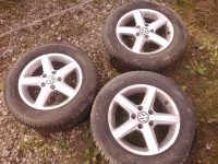 VW volkswagen golf 6 feltne alu 15 col 3x gume 195 65 2021 zimske kot