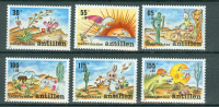 Antili NL Karibi 1990 flora in fauna otroške risbe serija MNH** 15% Mi