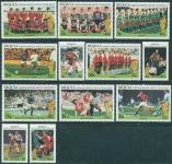 BEQUILA GRENADINES of ST. VINCENT nogomet - SP 1986 nežigosane znamke