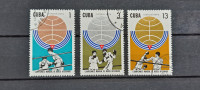 boks - Kuba 1974 - Mi 1986/1988 - serija, žigosane (Rafl01)