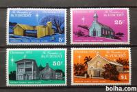 cerkve - Grenadines of St. Vincent 1975 - Mi 67/70 - čiste (Rafl01)