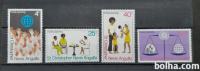 družine -St. Kitts / Nevis / Anguilla 1974 -Mi 278/281-čiste (Rafl01)