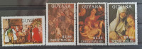 Gvajana 1989 – celotna serija umetnost, Božič, Rubens