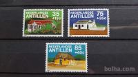 hiše - Nizozemski Antili 1982 - Mi 484/486 - serija, čiste (Rafl01)