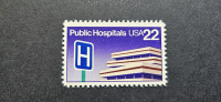 javne bolnišnice - USA 1986 - Mi 1797 - čista znamka (Rafl01)