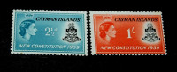 KAJMANSKI OTOKI 1959 NOVA USTAVA ** Mi 152/153 ** serija (HV-113)