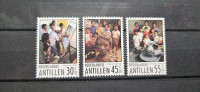 kultura - Nizozemski Antili 1986 - Mi 586/588 - čiste (Rafl01)
