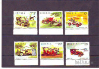 LIBERIJA - STARI AVTOMOBILI - MI. 889/94** - (msmk)
