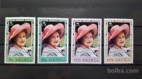 mati kraljica - Anguilla 1980 - Mi 392/395 - serija 4, čiste (Rafl01)