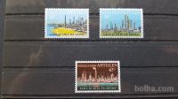 naftna industrija -Nizozemski Antili 1974 -Mi 284/286 -čiste (Rafl01)