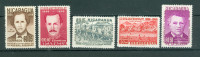 Nikaragva 1956 100 let državljanske vojna serija MNH**