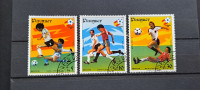 nogomet - Paragvaj 1984 - Mi 3745/3747 - serija, žigosane (Rafl01)