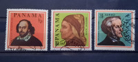 osebnosti - Panama 1966 - Mi 868/870 - serija, žigosane (Rafl01)
